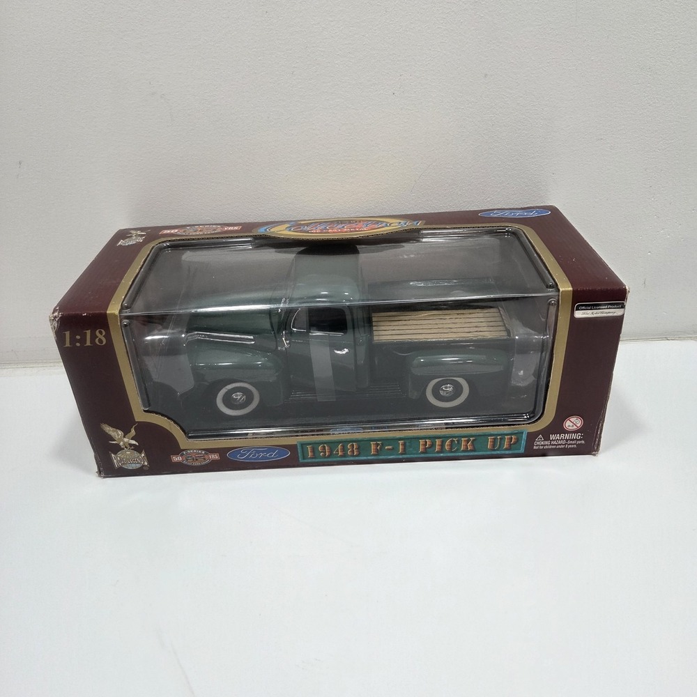 ROAD LEGENDS 1948 FORD F-1 PICKUP TRUCK 1:18 SCALE DIECAST METAL Green